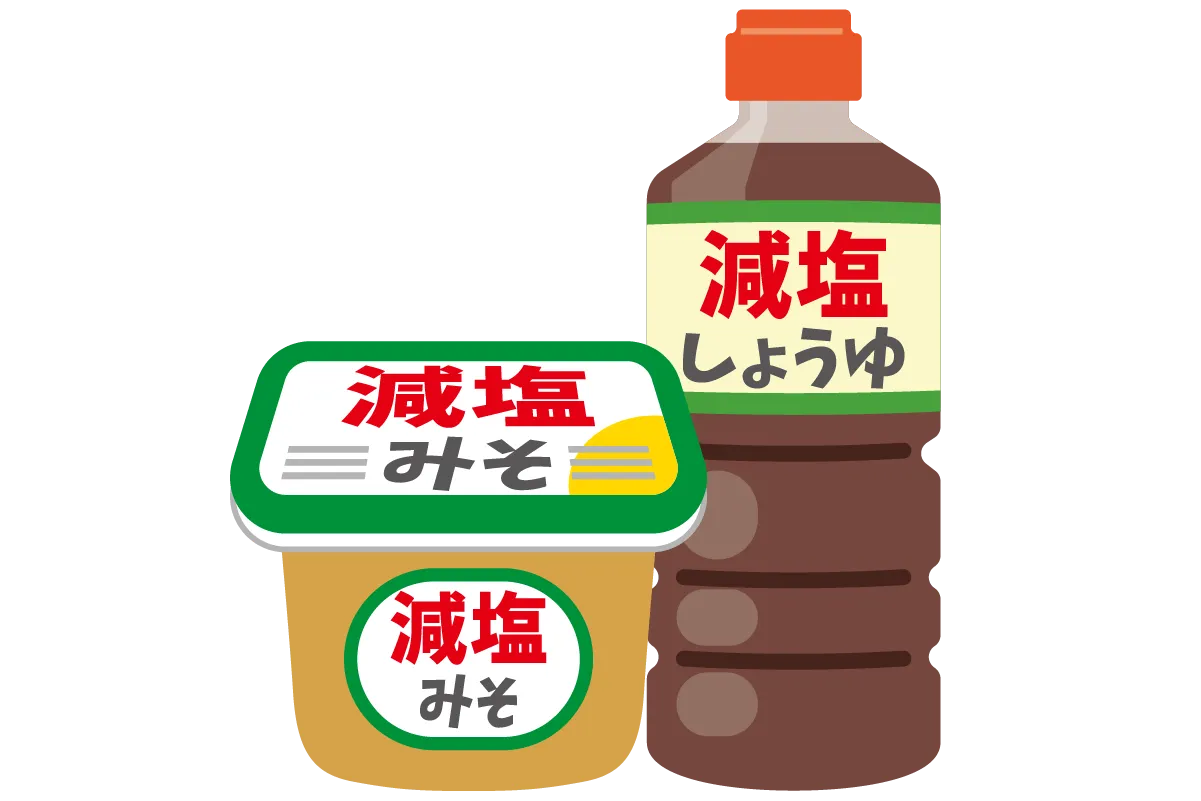 減塩のイメージ